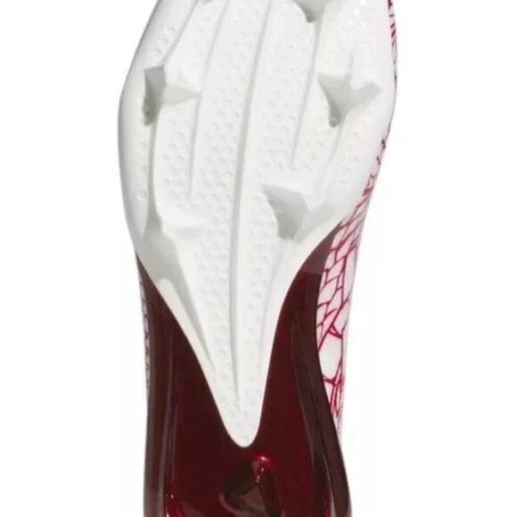 Adidas Adizero Electric Men Football Cleats White Red IH8571 NEW
